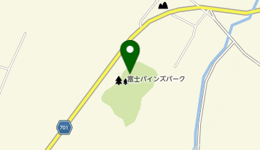 諏訪の森自然公園富士パインズパークの地図画像