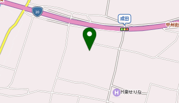 山梨日野自動車本社の地図画像