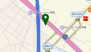 MINI甲府の地図画像