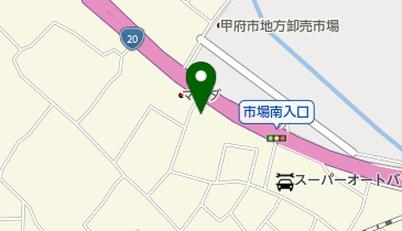 ジープ甲府の地図画像