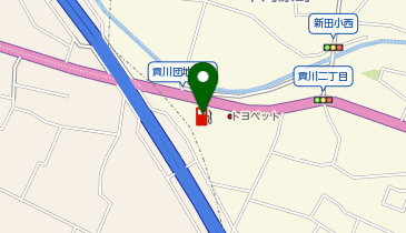 ニコニコレンタカー甲府貢川店の地図画像