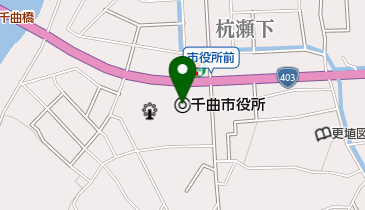 千曲市役所の地図画像