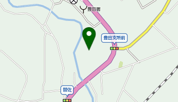 中野市役所豊田庁舎の地図画像