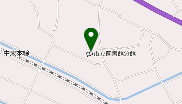 塩尻市役所塩尻東支所の地図画像