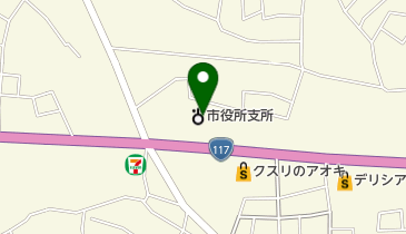 長野市更北支所の地図画像