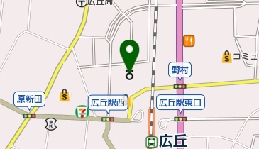 塩尻市役所広丘支所の地図画像