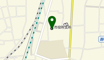 長野市篠ノ井支所の地図画像