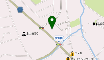 千曲市上山田戸倉出張所の地図画像