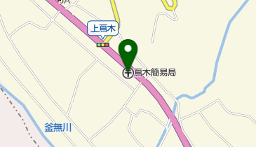 蔦木簡易郵便局の地図画像
