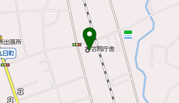 北安曇福祉事務所の地図画像