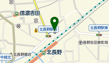 長野北年金事務所の地図画像