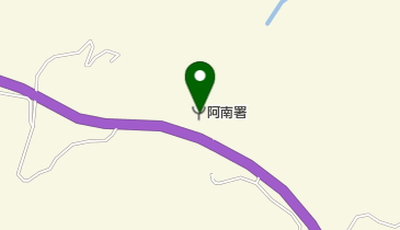 阿南消防署の地図画像