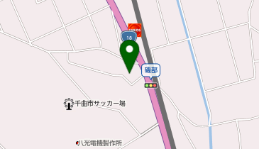 千曲坂城消防組合戸倉上山田消防署の地図画像