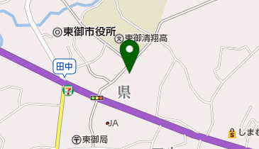 東御消防署の地図画像