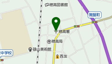 穂高消防署の地図画像