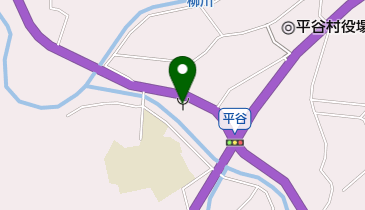 阿南消防署平谷分署の地図画像