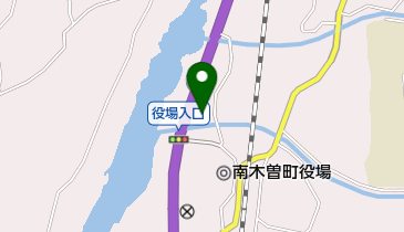 木曽消防署南分署の地図画像