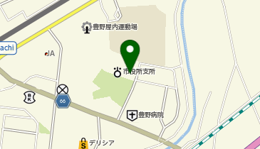 長野市消防局鶴賀消防署豊野分署の地図画像