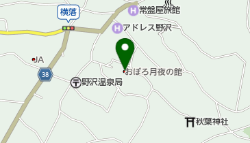 おぼろ月夜の館の地図画像