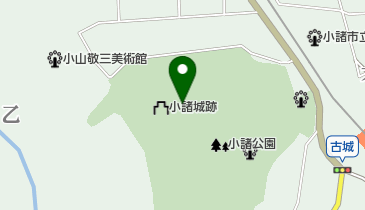 小諸市立藤村記念館の地図画像