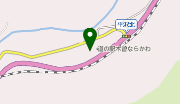 木曽くらしの工芸館の地図画像