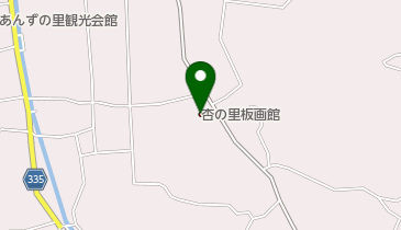 杏の里板画館の地図画像