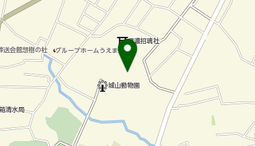 ながのこども館の地図画像
