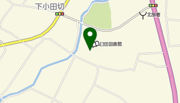 佐久市立臼田図書館の地図画像