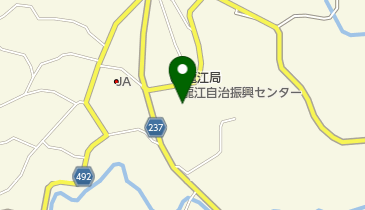 飯田市立中央図書館龍江分館の地図画像