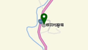 根羽村立図書館の地図画像