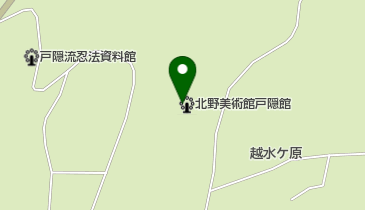 北野美術館戸隠館の地図画像