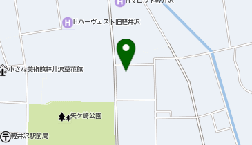 軽井沢安東美術館の地図画像