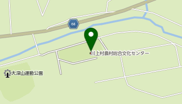 川上村文化センター郷土資料展示室の地図画像