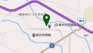 青木村民俗資料館の地図画像