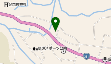 伊那市民俗資料館旧池上家の地図画像