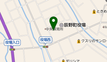 辰野町民会館の地図画像