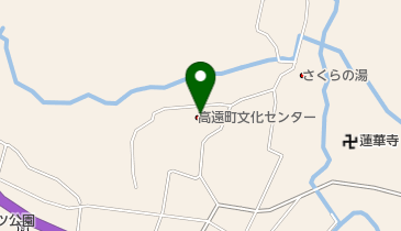 高遠町文化センターの地図画像