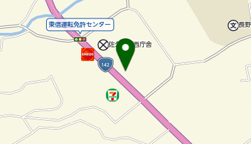 家族葬のつばさホール望月の地図画像