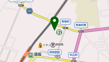 信濃毎日新聞社須坂支局の地図画像