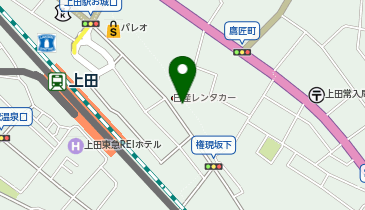 信越放送(株)上田放送局の地図画像