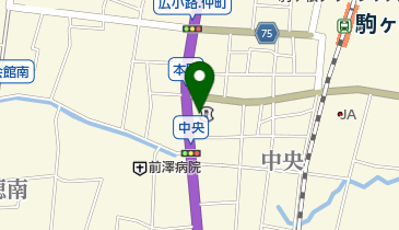 長野銀行駒ヶ根支店の地図画像