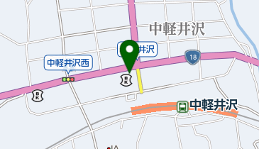 八十二長野銀行中軽井沢支店の地図画像