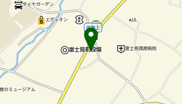 八十二銀行富士見支店の地図画像