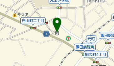 飯田信用金庫上飯田支店の地図画像