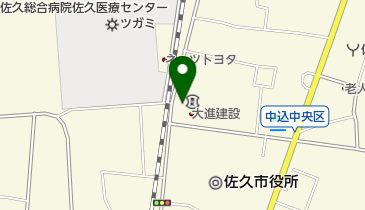 上田信用金庫中込原支店の地図画像