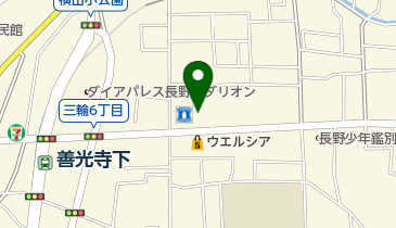 長野信用金庫善光寺下支店の地図画像
