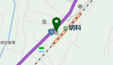 松本信用金庫明科支店の地図画像