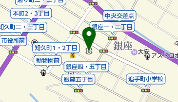 飯田信用金庫本店営業部の地図画像