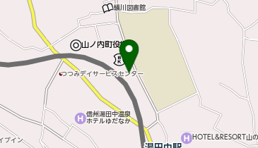 長野信用金庫山ノ内支店の地図画像