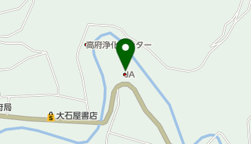 JAながの西山支所の地図画像